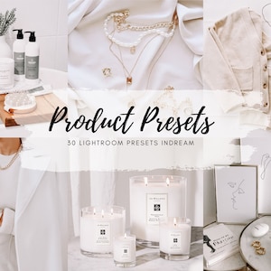 30 PRODUKT-MIX PROFESSIONAL Mobile & Desktop Lightroom-Presets Produkt-Presets-Bundle| Natürlich Voreinstellungen | Voreinstellungen für kleine Unternehmen Etsy Branding