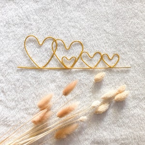 Aluminum Wire Heart Family - Wall Decoration - Aluminum Wire