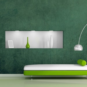 Green watercolor wallpaper, wall mural, Self Adhesive, Jungle wallpaper, Peel and Stick, Removable wallpaper