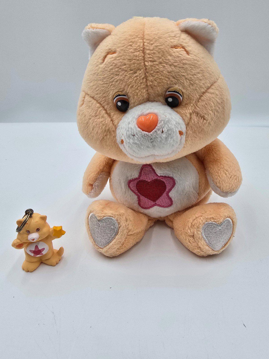 VERY RARE 1980s Care Bear Proud Heart Cat Care Bear Cousin Bundle ...
