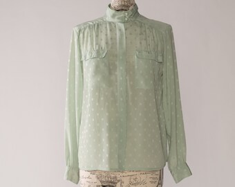 mint green tops for ladies