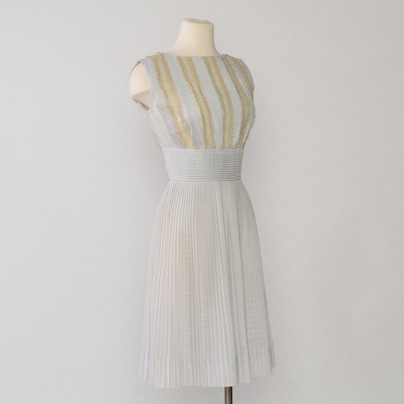 CLEARANCE** 1970s L'Aiglon Dress | Vintage Pleate… - image 6