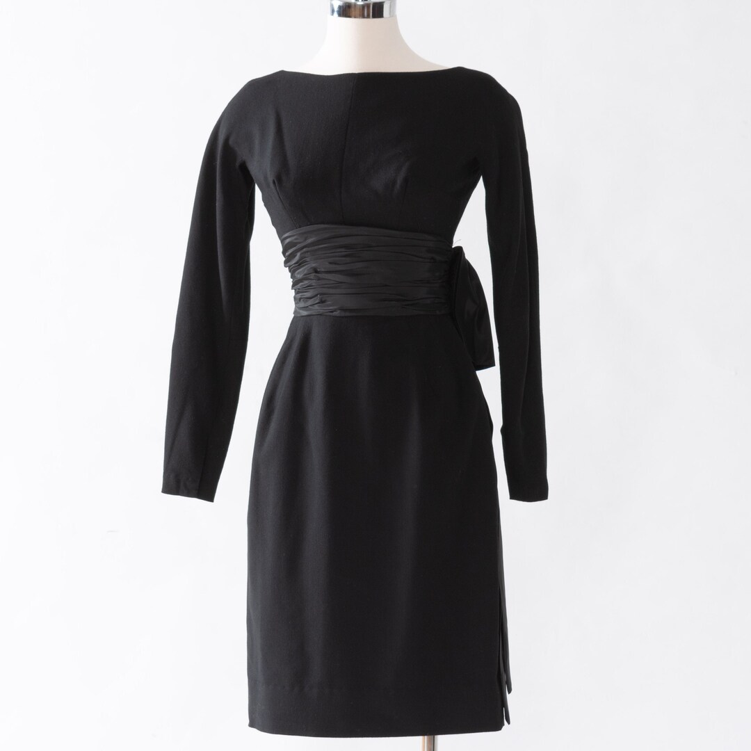 1950s/1960s Little Black Dress Vintage Little Black Dress Etsy