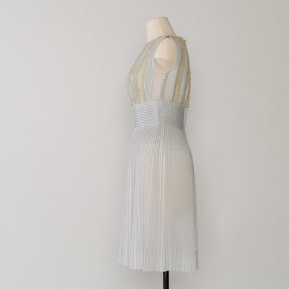 CLEARANCE** 1970s L'Aiglon Dress | Vintage Pleate… - image 3