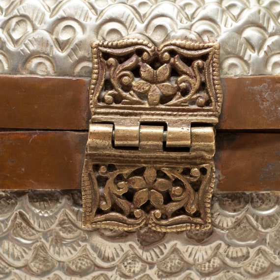 Vintage Copper and Brass Purse | 1970s Copper and… - image 6