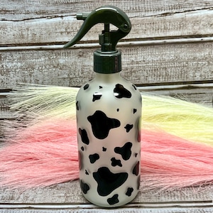 Cow Print Spray Bottle