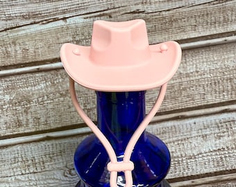 Tapón de botella de vino con forma de sombrero de vaquero de silicona / Corcho de vino estilo western / Tapón de botella estilo western / Corcho para botella
