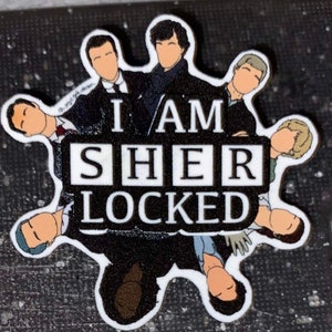 Sherlock Holmes pin badge