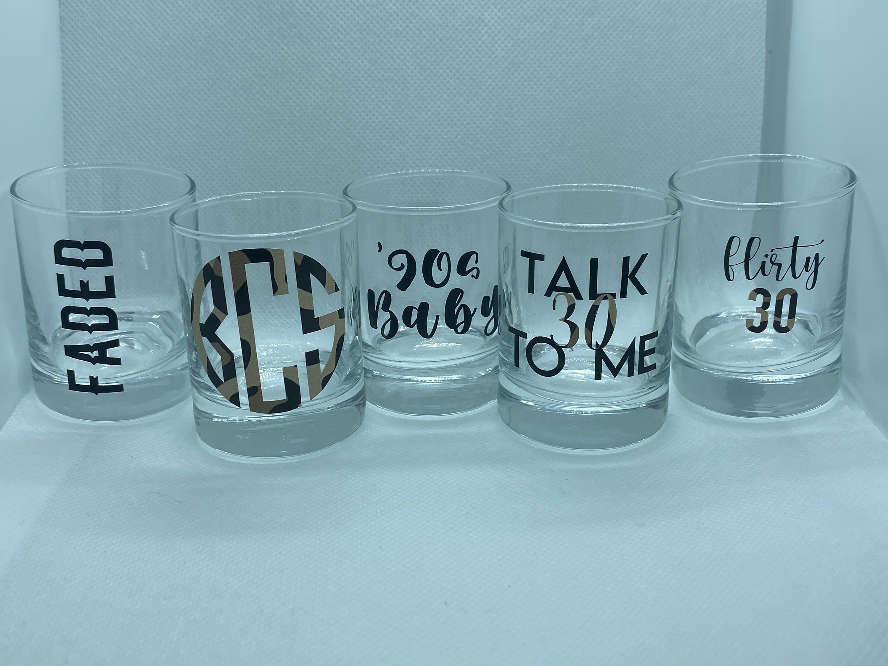 5 pc. Shot Glass Set Etsy