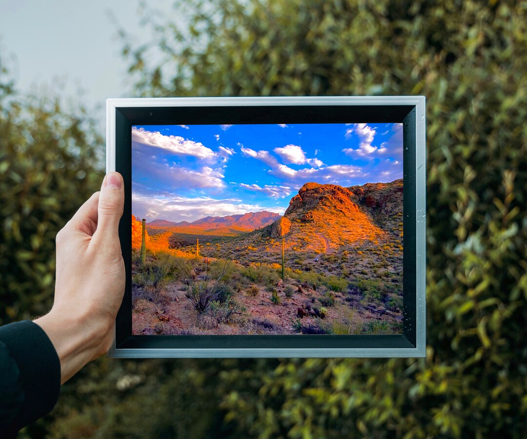 Arizona Desert Landscape Print, Digital Download, Desert Photography ...