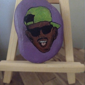 Hand painted Fresh Prince of Bel Air rock