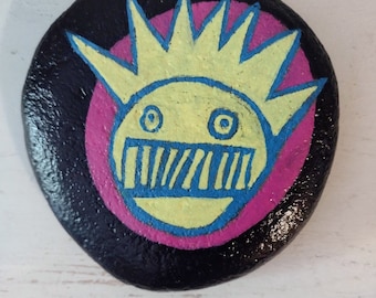 Hand painted Ween Boognish rock