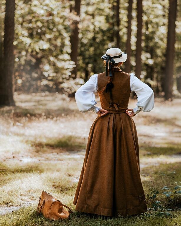 Vintage Wool, Linen Skirt, Edwardian Skirt, Retro, Victorian Vintage Wool, Linen Skirt, Edwardian Skirt, Retro, Victorian