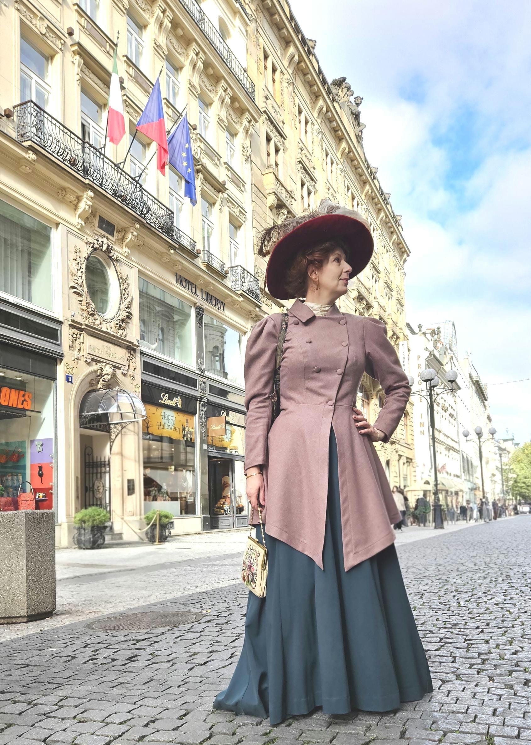 Victorian Edwardian Jacket LEO Wool Coat, Vintage Handmade - Etsy