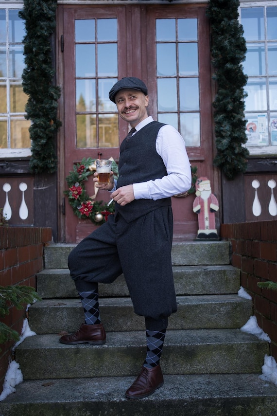 1960s ドイツ製　ゴルフパンツ　ニッカーポッカー COMONGOLF（コモンゴルフ） ゴルフウェア 夏 ゴルフパンツ 大きい