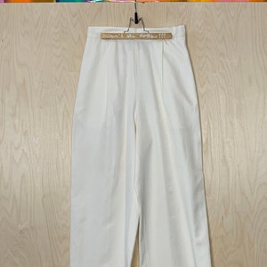 White Linen Pants Women, Wide Leg Linen Pants, Palazzo Pants White