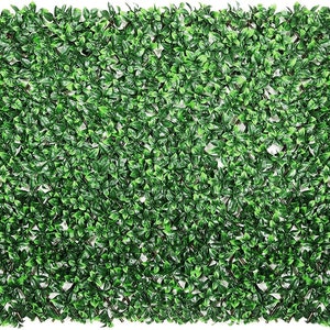 ColourTree Expandable Retractable Gardenia Leaf Faux Artificial Ivy Trellis Fence Screen Privacy Screen Wall Screen 3 Years Warranty