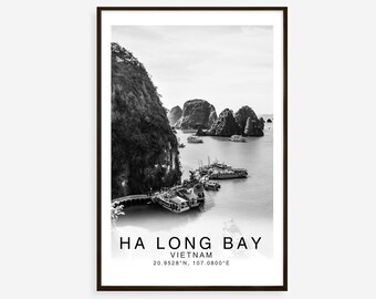 Details about  / 20A369 Hot New Vietnam Halong Bay Vintage Tour Art Poster Silk Deco 12x18 24x36