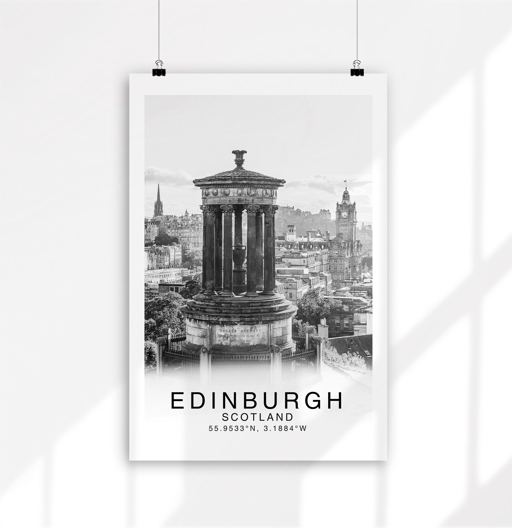Edinburgh Print Poster Edinburgh Photos Unique Wall Art Etsy