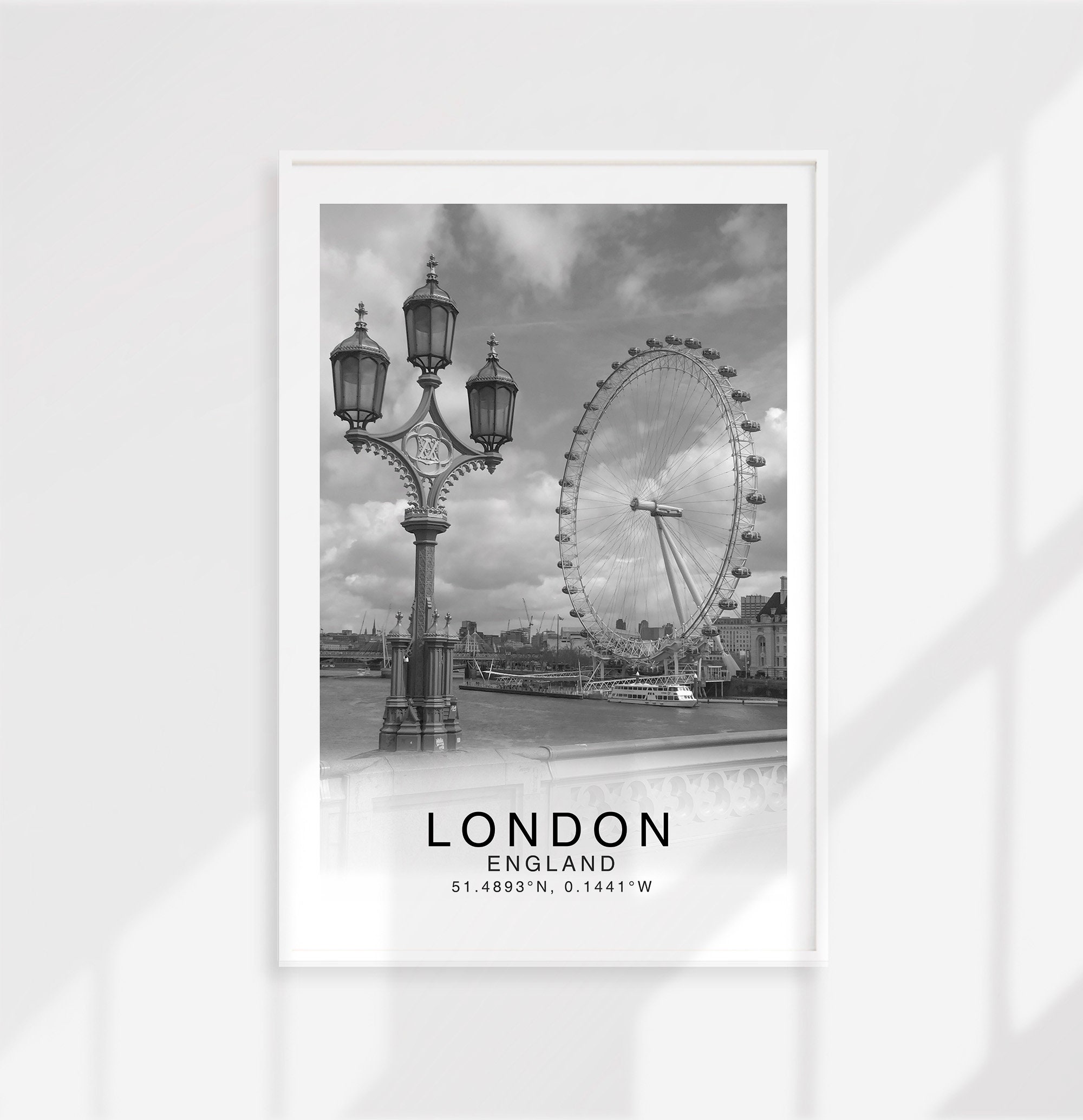 London Wall Art London Print London Poster London Art Etsy