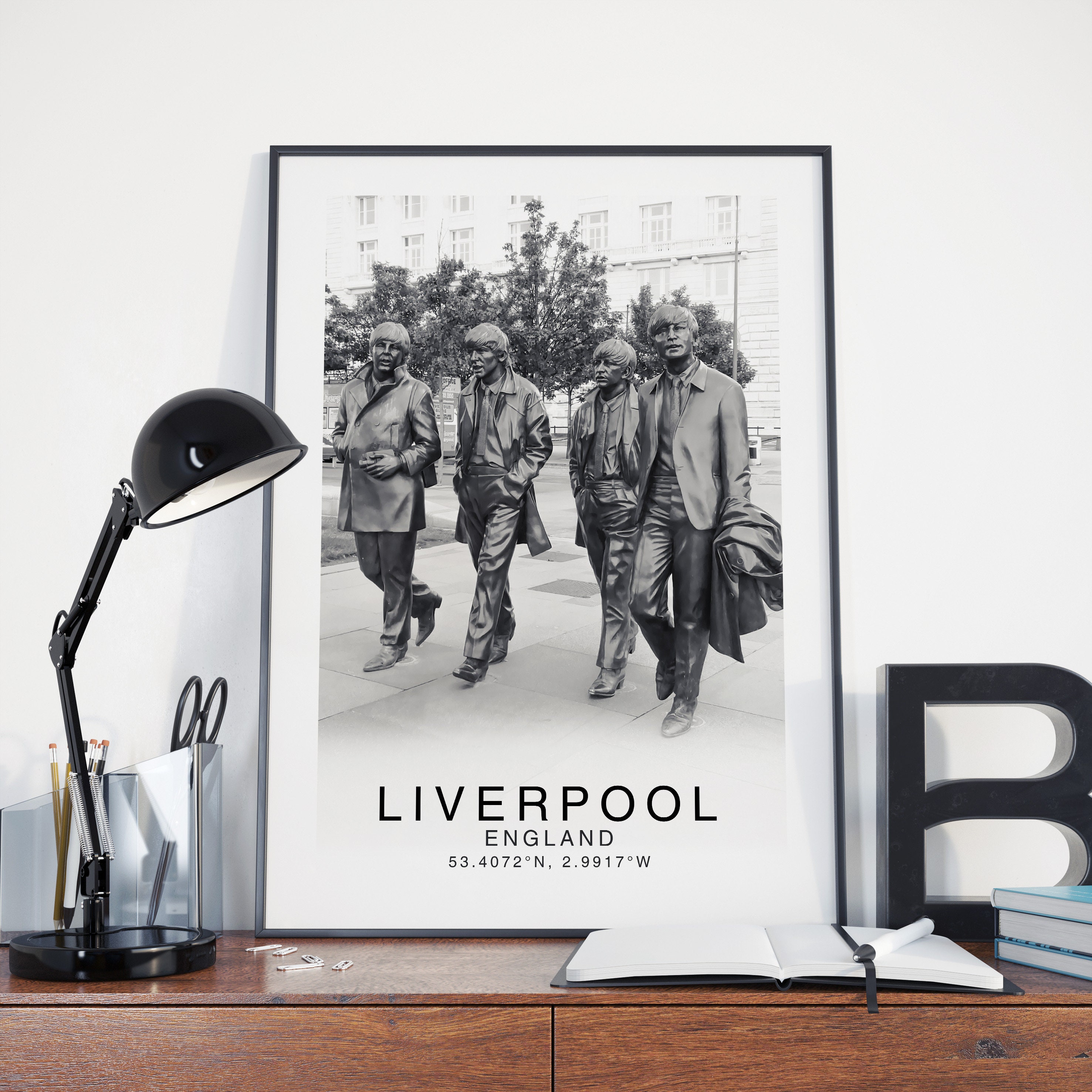 Liverpool Wall Art Liverpool Print Liverpool Poster Etsy