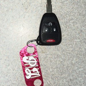 Customized acrylic off-road keychain