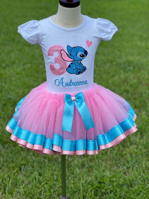 Birthday tutu set embroidery shirt/custom tutu outfit for  girl