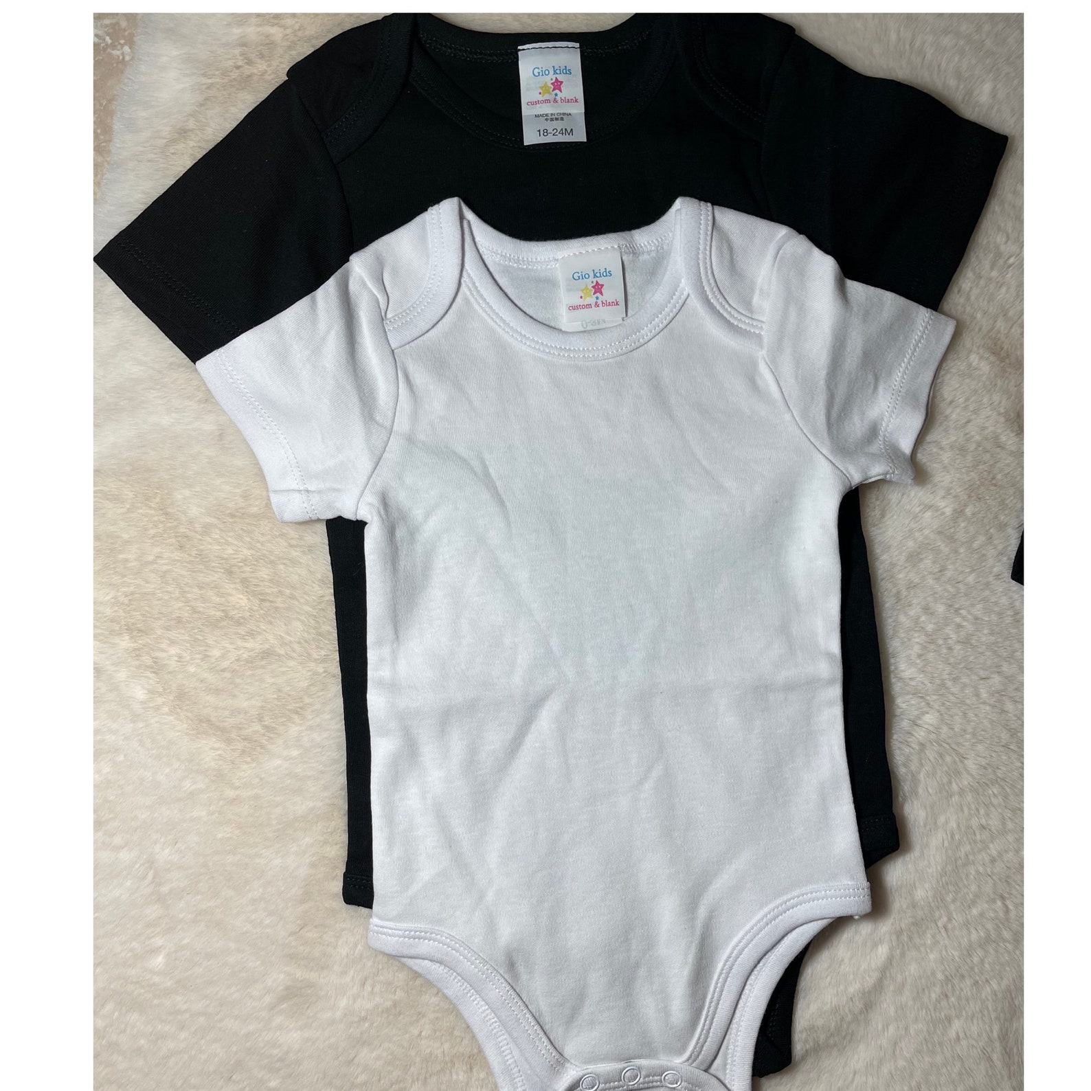 Onesies for Baby Blank Baby Blank Onesies Short Sleeve Etsy