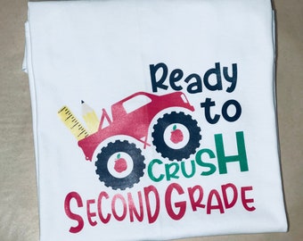 Ready to second grade unisex t-shirt for kids