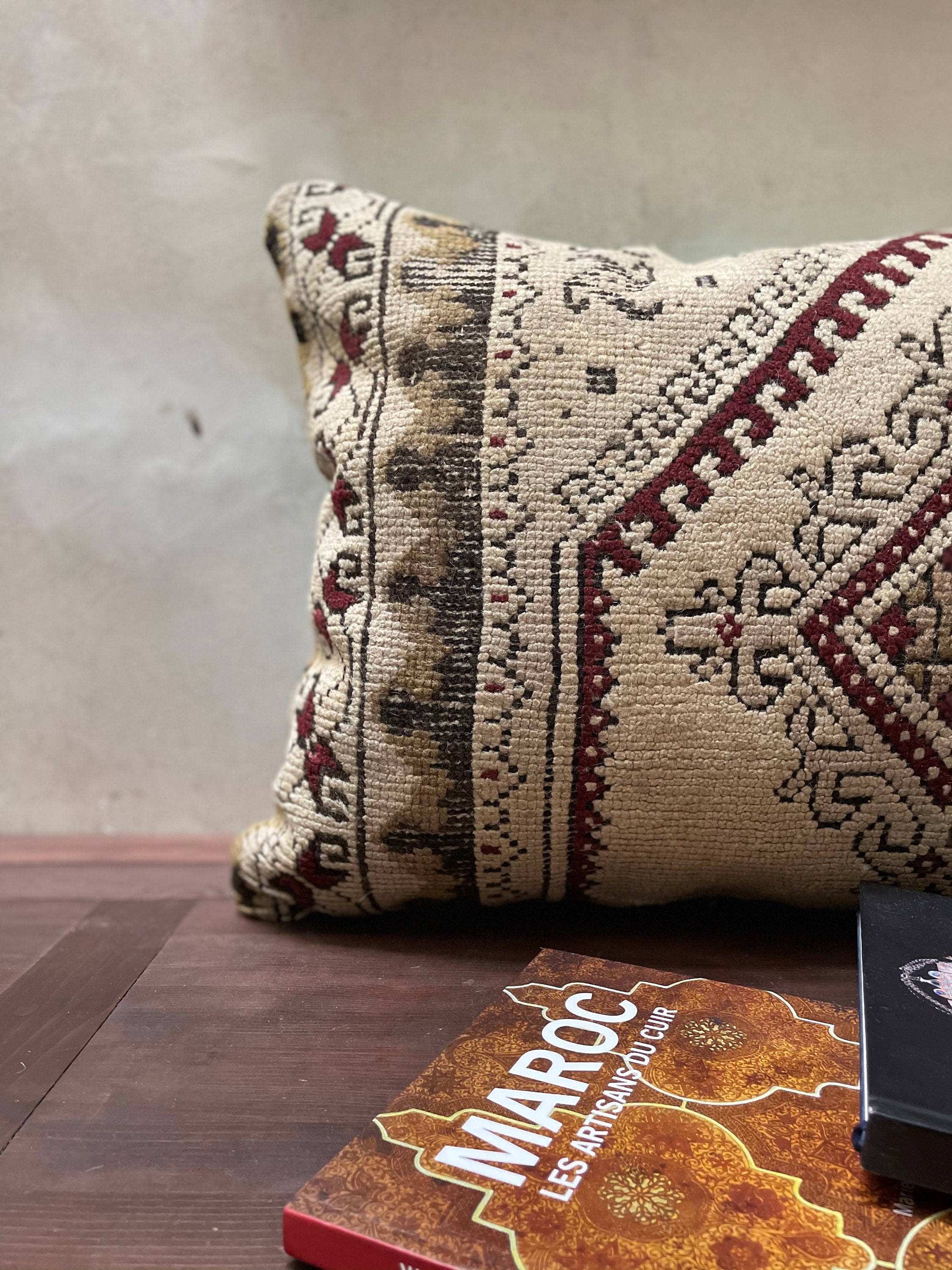 Vintage Pillow Cover 18.8x23.6 Authentic Cushion Handmade Etsy