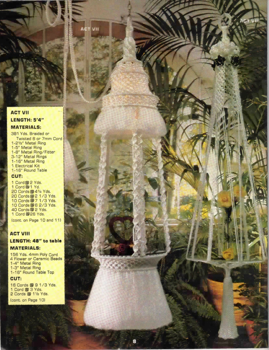 Lot De 5 Livres Vintage Sur Le Macramé – Animal Art, Années 70/80 (occasion)