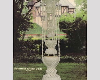 70s Vintage PDF Pattern, Indoor Garden, Macrame Plant Hanger, PDF Macrame Pattern, 70s Home Decor, Instant PDF Download