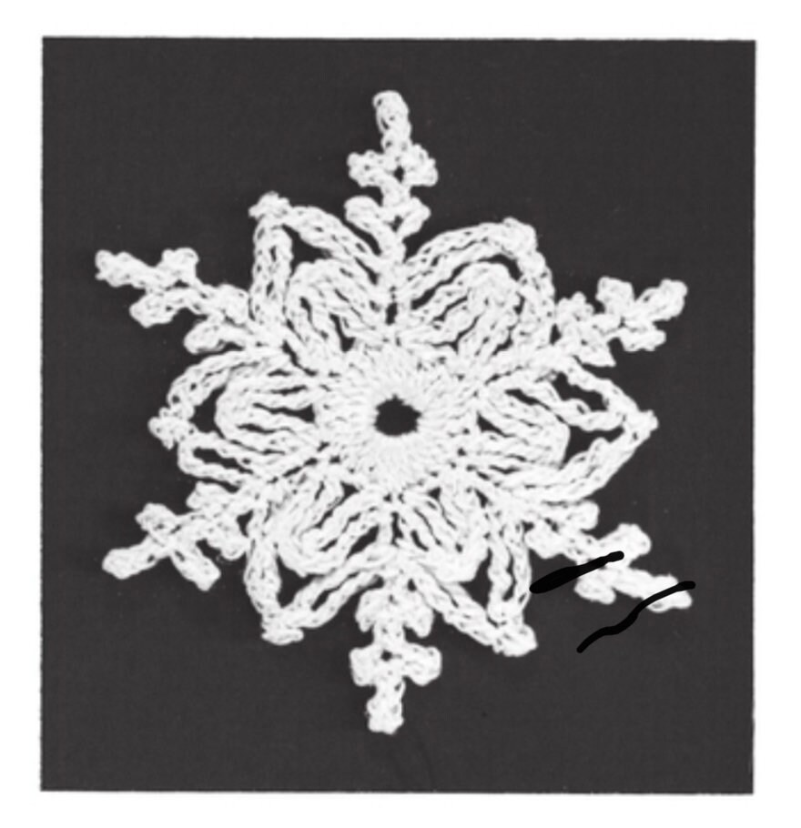3 Easy Crochet Snowflake Patterns, PDF, Crochet Snowflake Pattern ...