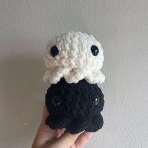 Handmade Baby Octopus plush, stress ball