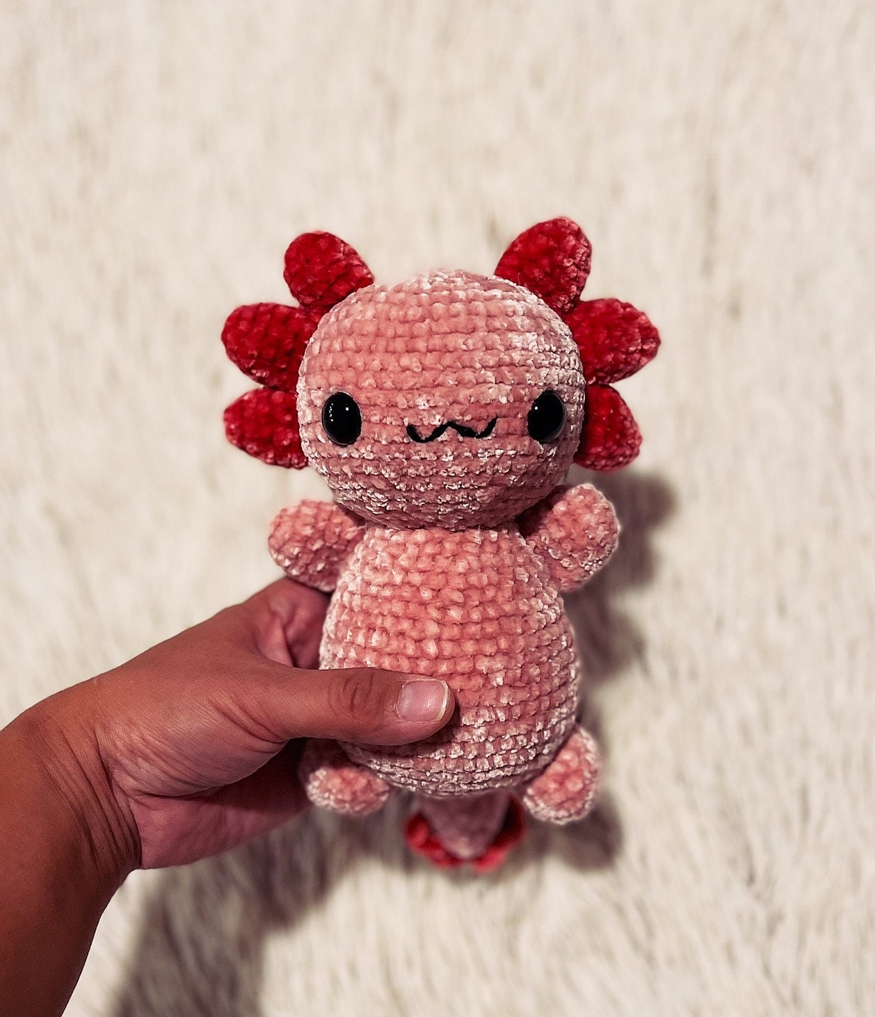 Axolotl Crochet Kit – Idaho Cottage Creations