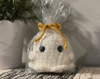 Handmade crochet little ghost plush