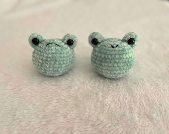 Handmade frog stress ball