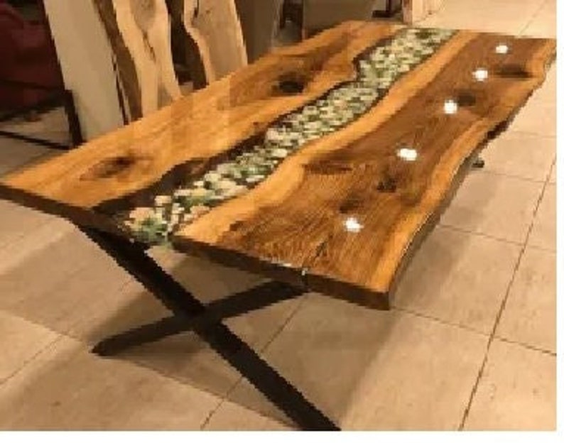 Epoxy Table Tops / Resin Table Top / River Table Top / Custom Etsy