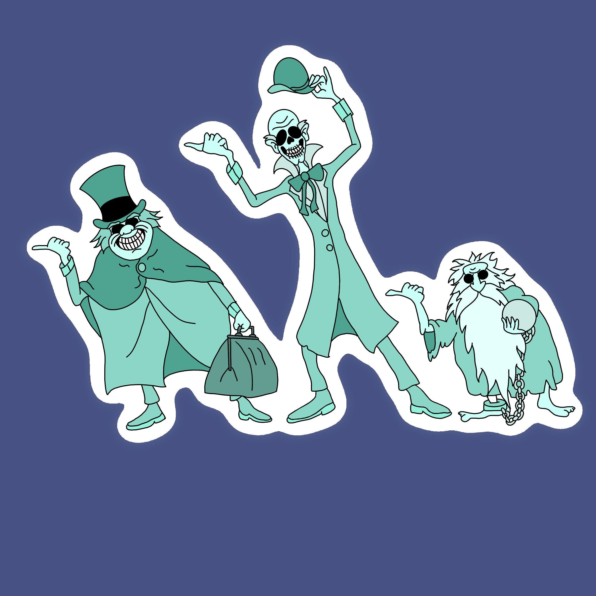 Hitchhiking ghosts | Etsy