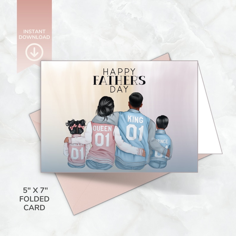 Father's Day Card Printable Card for Fathers Day Happy Father's Day ...