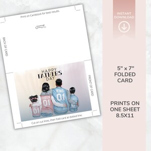 Father's Day Card | Printable Card for Fathers Day | Happy Father's Day ...
