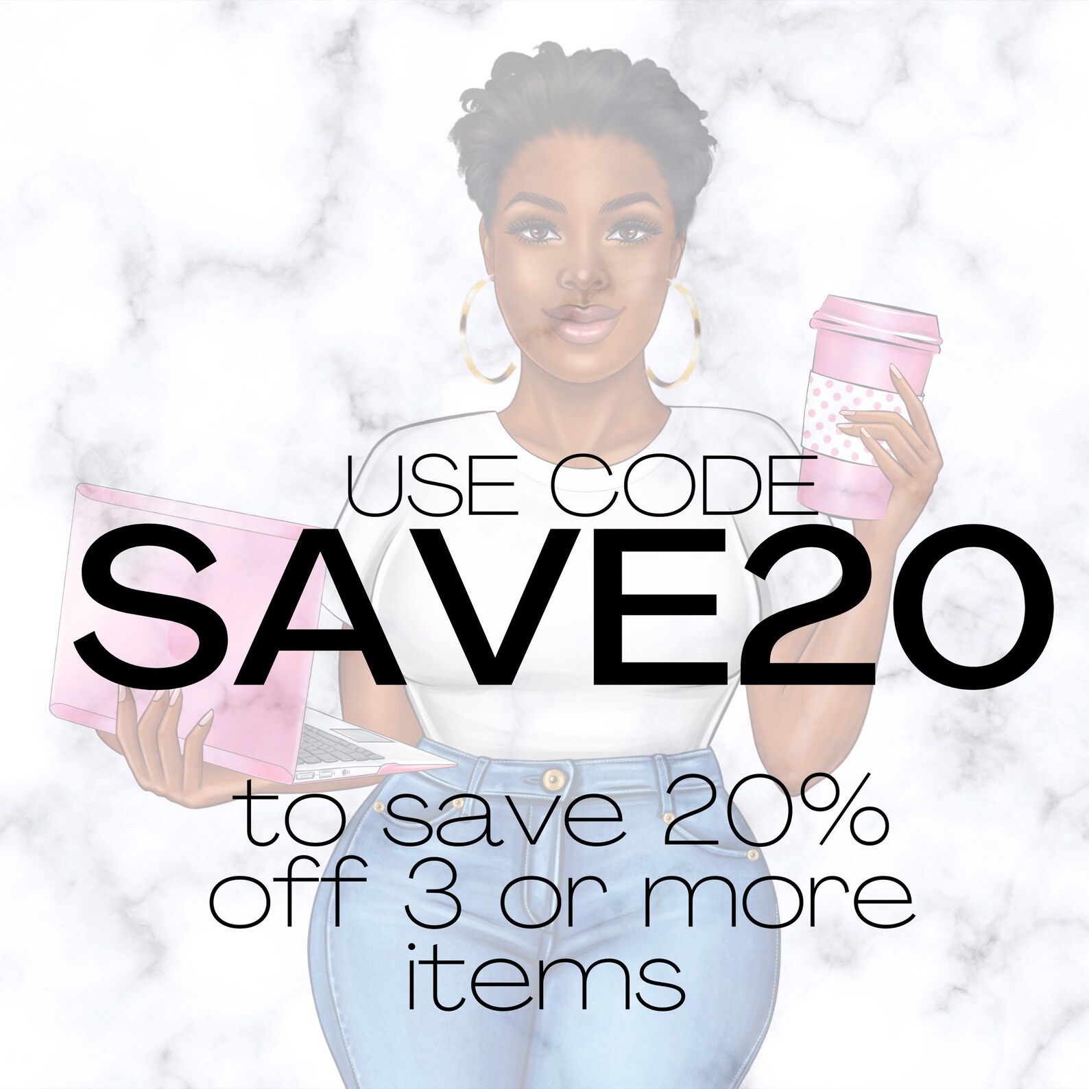 Birthday Card Template Birthday Card for Black Woman Etsy