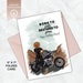 Happy Birthday Card Printable Card for Birthday Motorcycle Birthday ...