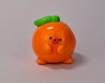 Orange, pâte polymère