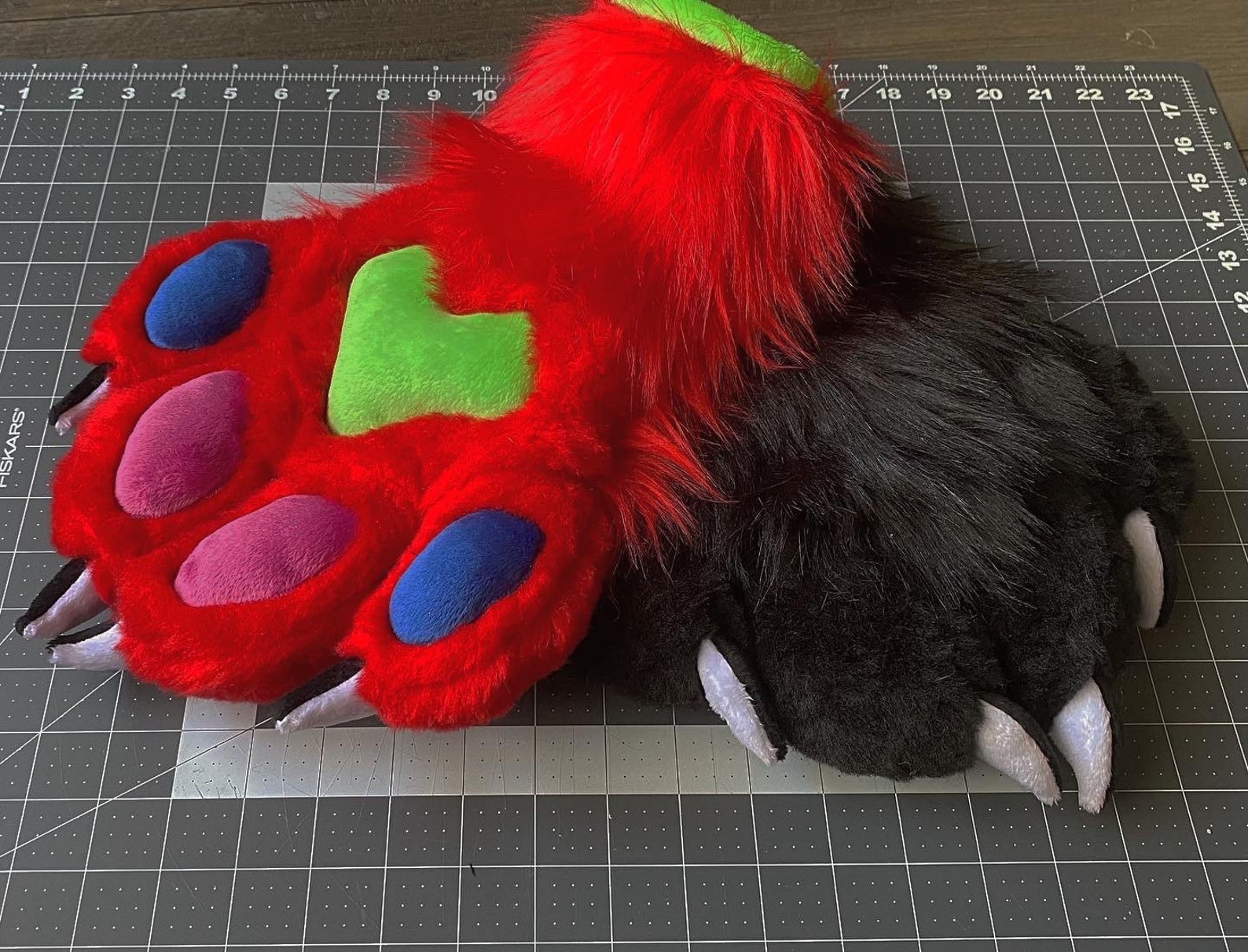 READ DESCRIPTION Custom Fursuit Puffy Paws Commission Etsy