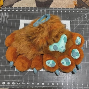 Custom Fursuit Puffy Paws Commission