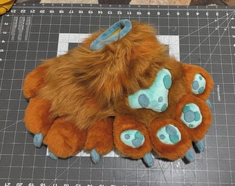 Custom Fursuit Partial Puffy Paws Commission Made To Order