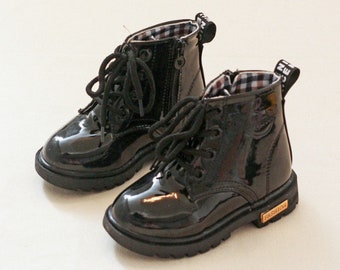 Candy Boots In  Dramatic Black