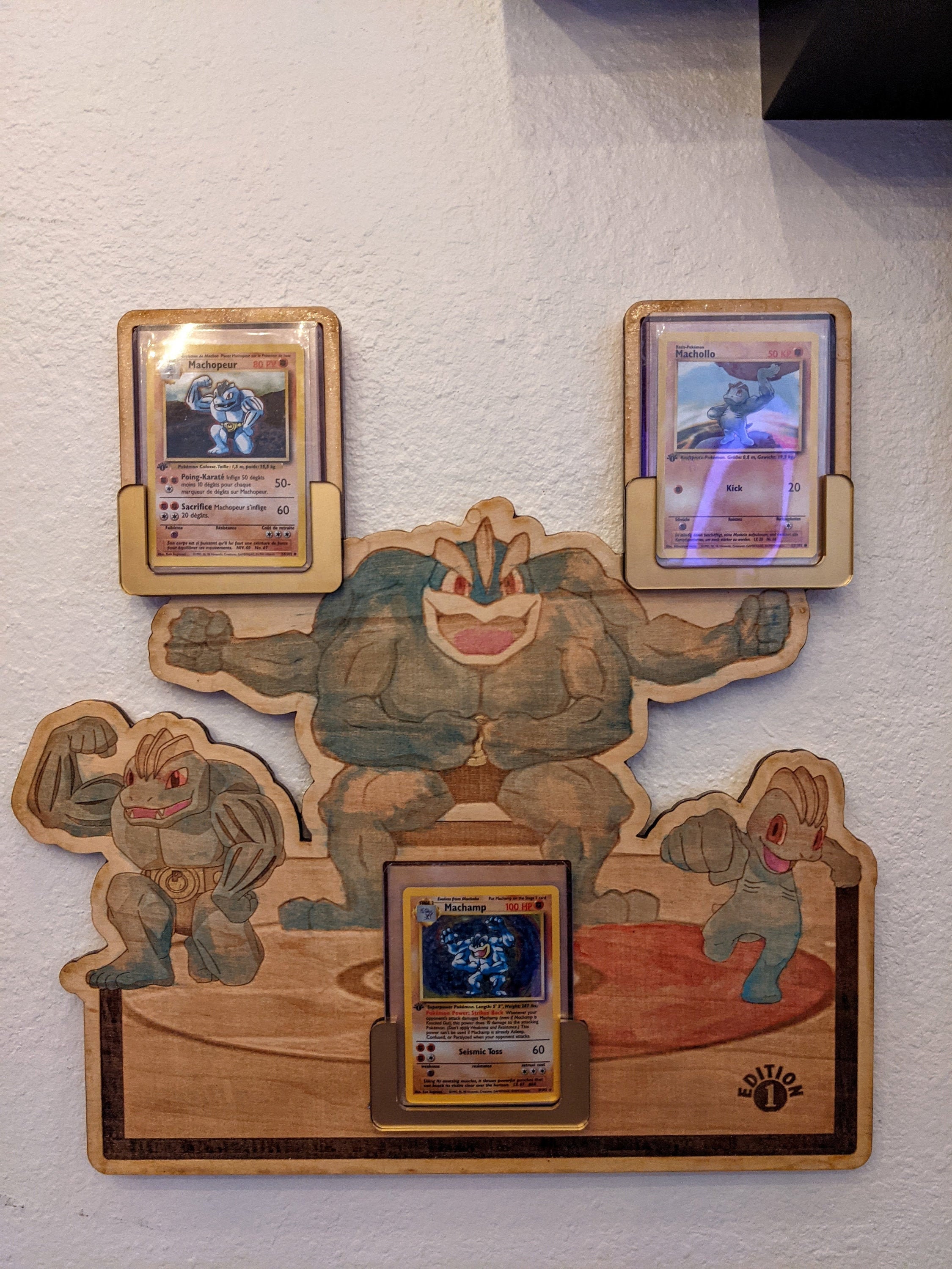 Custom Trading Card Display Plaque Etsy