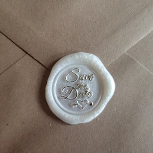 10er Set Siegel Hochzeit Save the Date, Mr. & Mrs., be our guest